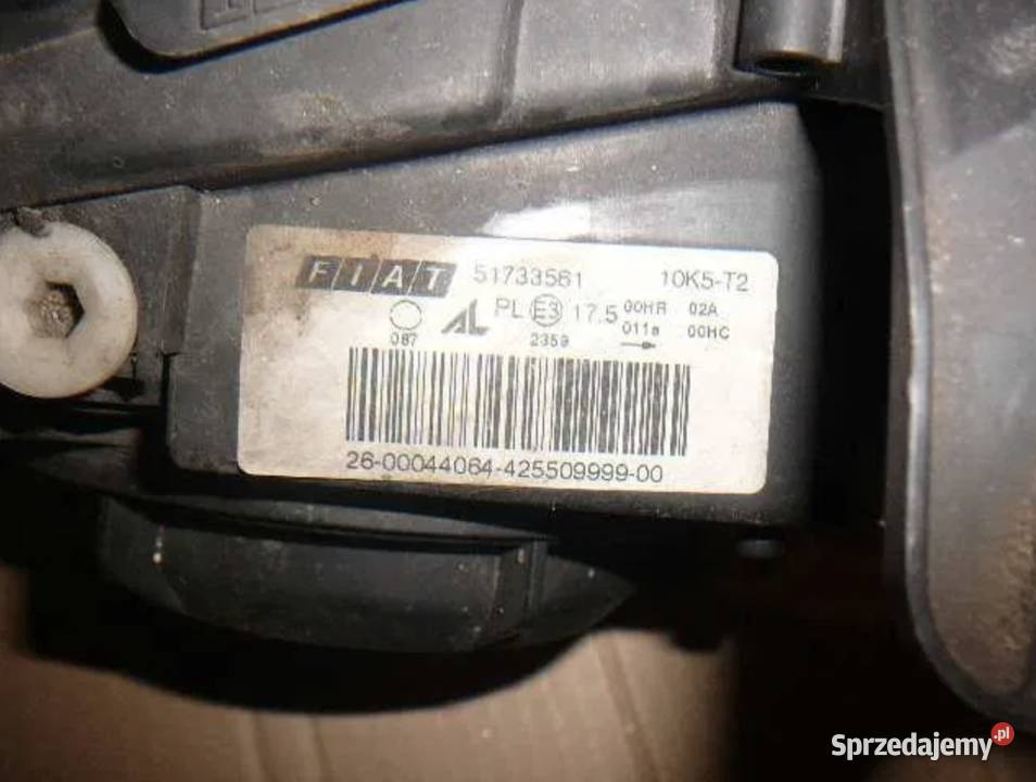 lampa przód lewa fiat croma II Ostrzeszów