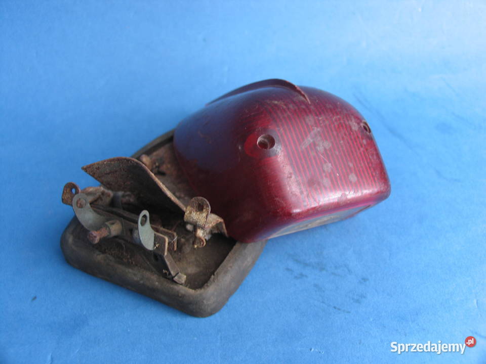 Lampa tylna Junak M10 WSK125 SHL175 Oryginał Prabuty