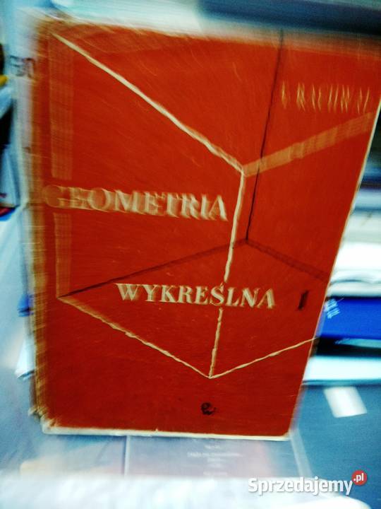 Geometria wykreślna Rachwał Antykwariat