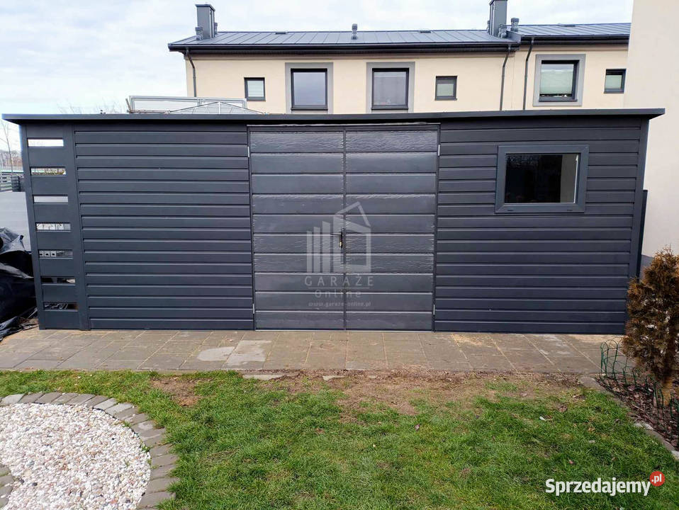 Schowek domek ogrodowy 6x25m wiata 05m Brama sprzedam