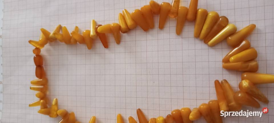 Naszyjnik Bursztyn Vintage Amber podlaskie Białystok