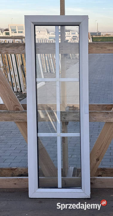 OKNA KacprzaK Witryna 43X131 FIX Używany PCV Siedlce