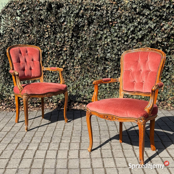 ARTexpert Para foteli Ludwik fotel siedzisko