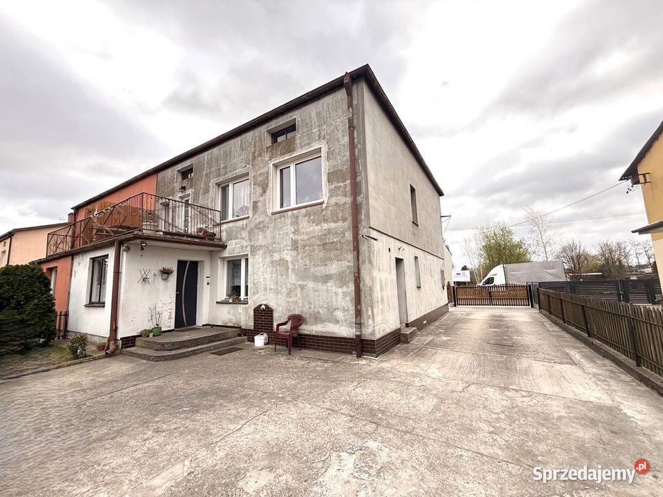 IDEALNY DOM DWÓCH RODZIN DĄBIE PRUSA internet wielkopolskie Dąbie