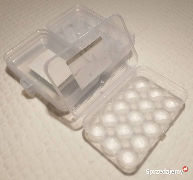 Pojemnik zamykany plastikowy tacka pudełko na
