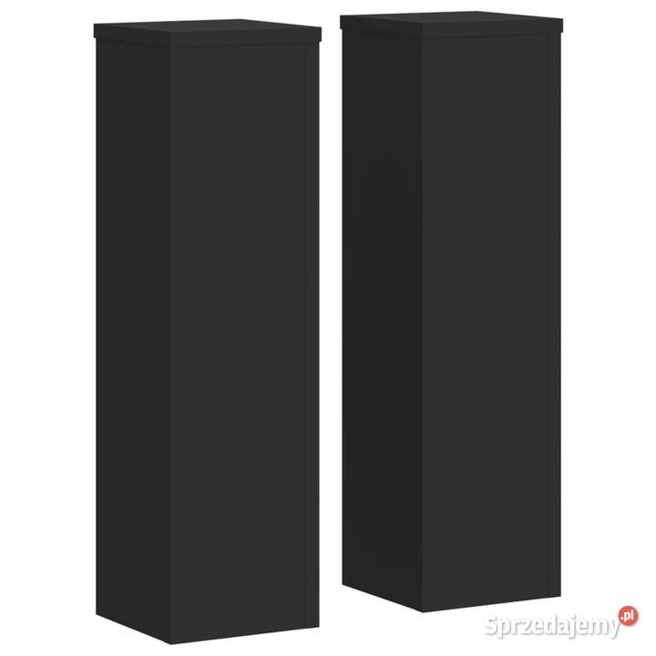 Podstawki pod doniczki 2 czarne 17x17x60 Warszawa