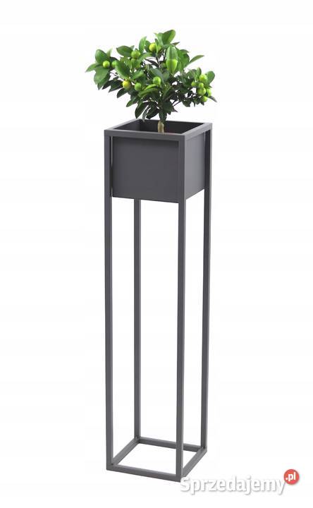 Kwietnik Metalowy Stojak 90 skrzynka LOFT mazowieckie