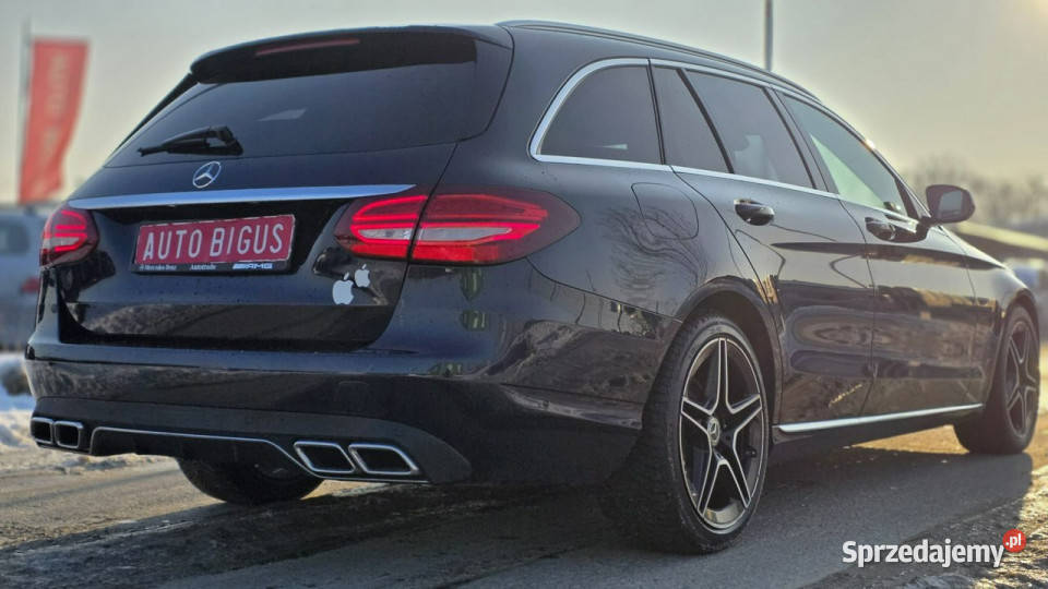 Mercedes C 200 1 rej 2018 super stan HUD W205 208000km pomorskie