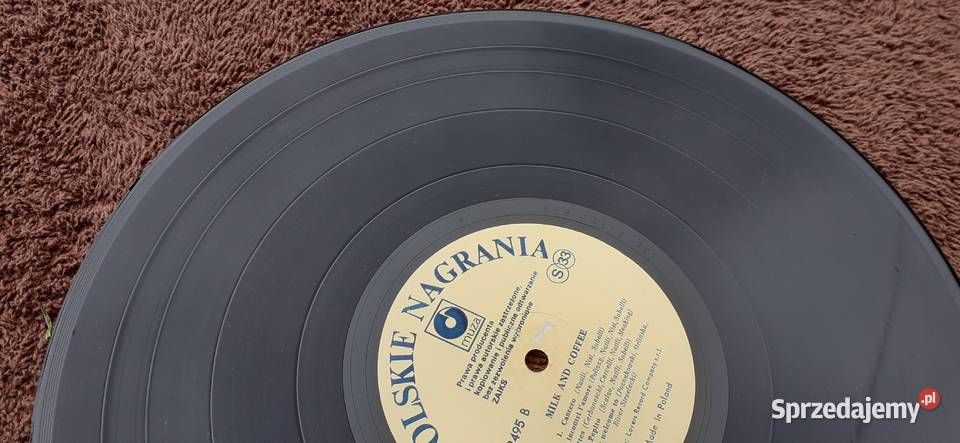 Milk And Coffepłyta winylowa winyl winyl płyta winylowa Tuszkowo sprzedam