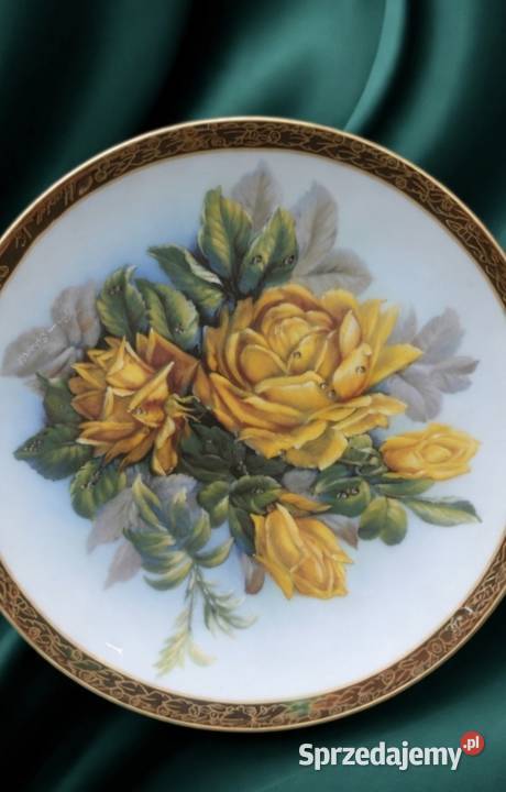 Porcelana zdobiona motywem róż Pabianice