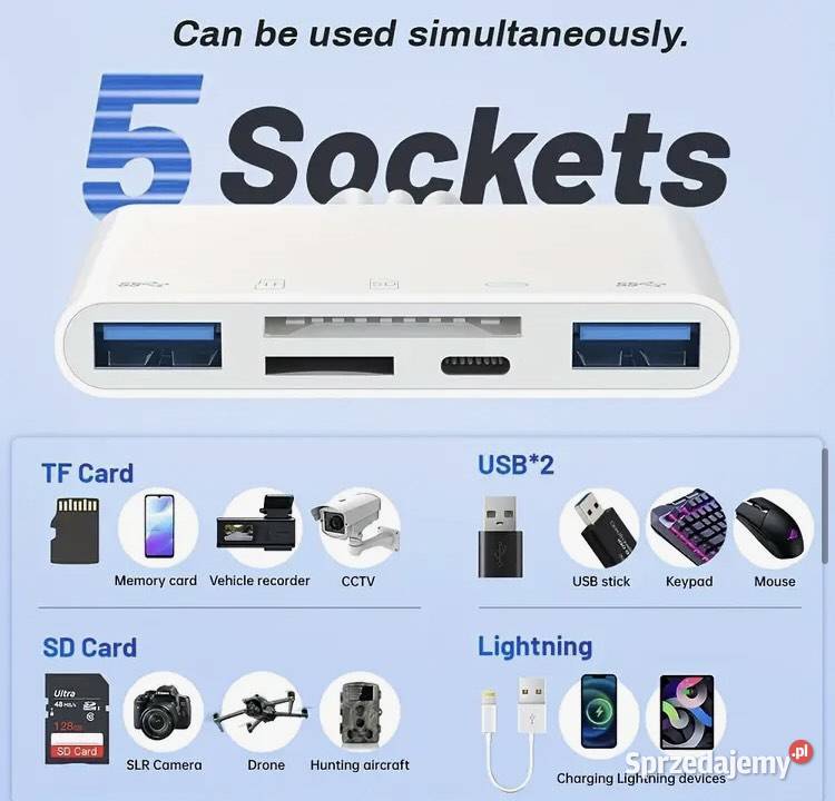 Przejściówka telefonowakomputerowa