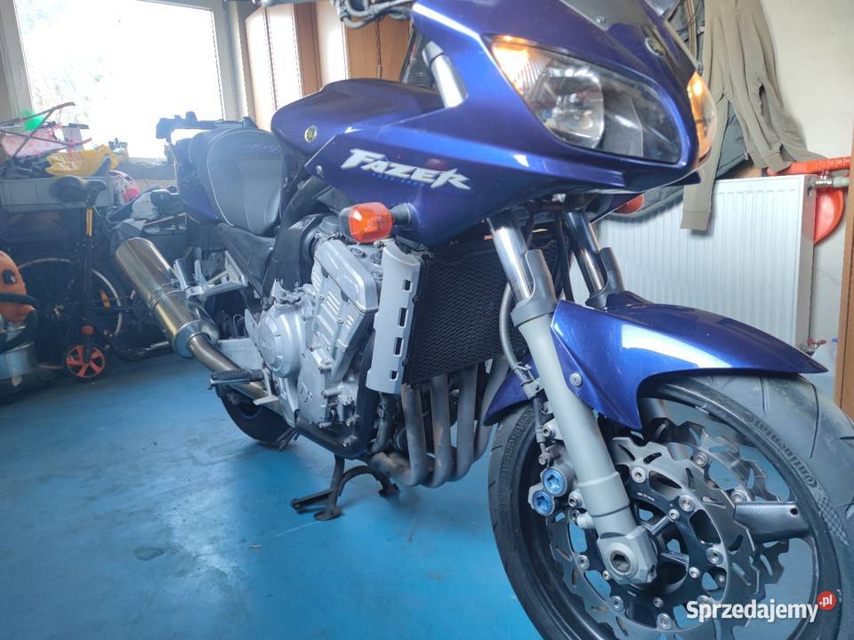 Fazer 1000 doinwestowany 05r 44tkmzamdrz 400 Rok produkcji 2005 Krępiec sprzedam