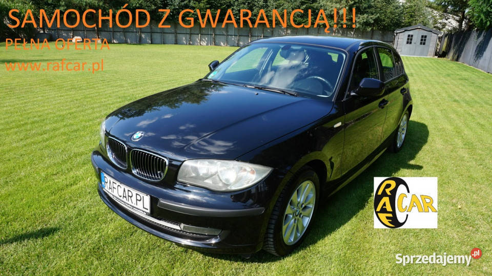 BMW 116 z Niemiec Gwarancja F20 2011 czujnik parkowania Zielona Góra