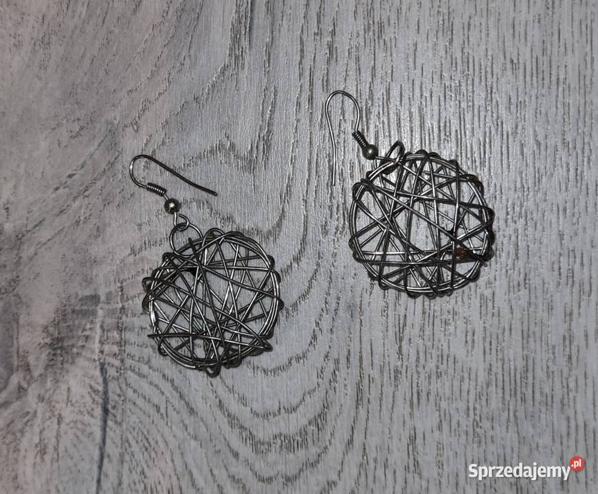 Kolczyki damskie srebrne Kolczyki Łódź sprzedam
