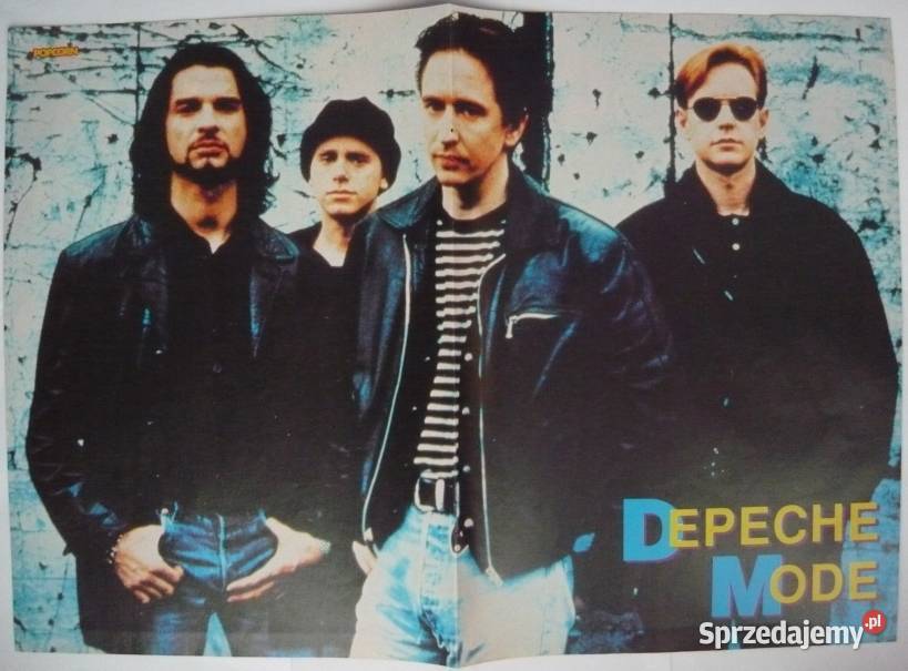 PLAKATY DEPECHE MODE WYPRZEDAŻ ŚWIAT Pozostałe Warszawa
