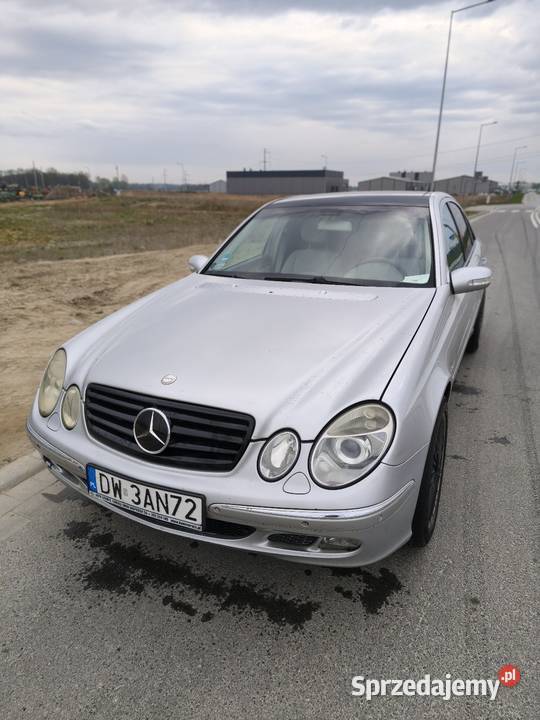 Mercedes Benz E gazbenzyna wspomaganie kierownicy Dobrzykowice