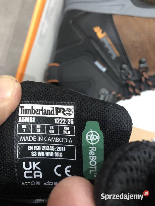 Buty robocze Timberland pro R4126 brązowy/beżowy Wola Dębińska