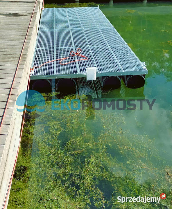 Pomost pływający platforma pływająca tratwa zachodniopomorskie Szczecin
