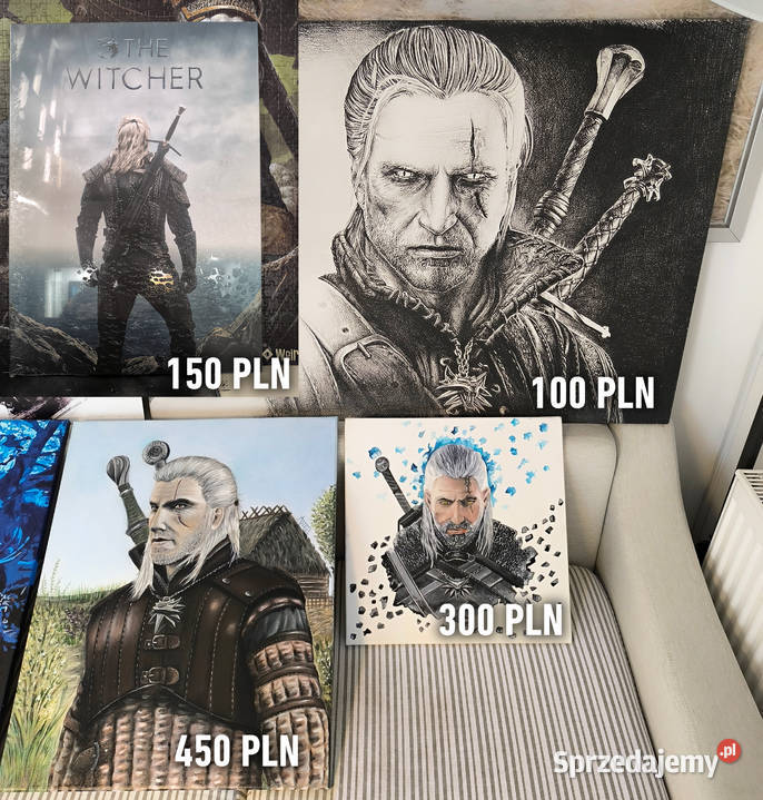 30 twarzy Geralta z Rivii Henry Cavill kolekcja Pozostałe podkarpackie Rzeszów