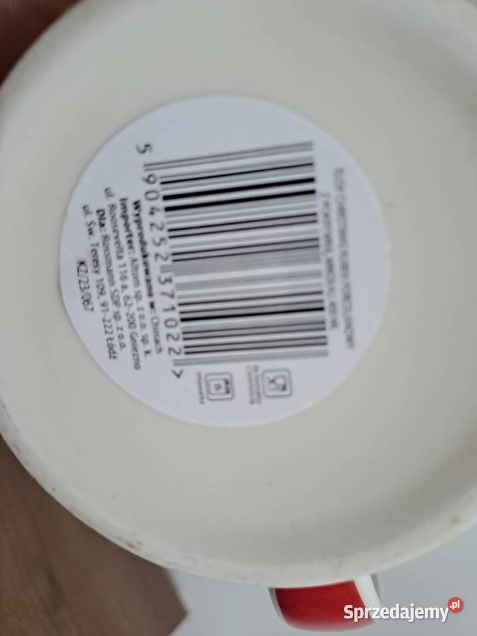 Kubek z pokrywką mikołaj 400 ml Kubki Warszawa