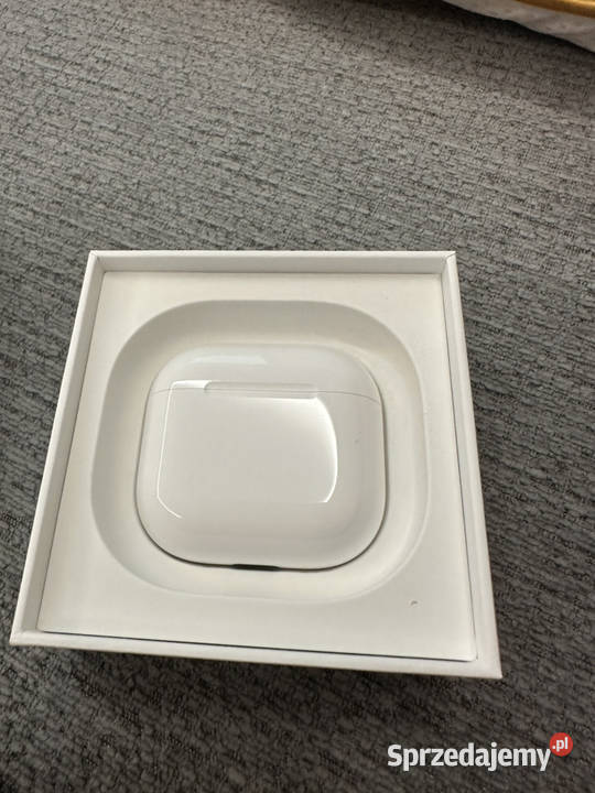 Słuchawki bezprzewodowe douszne Apple AirPods 4 łódzkie sprzedam