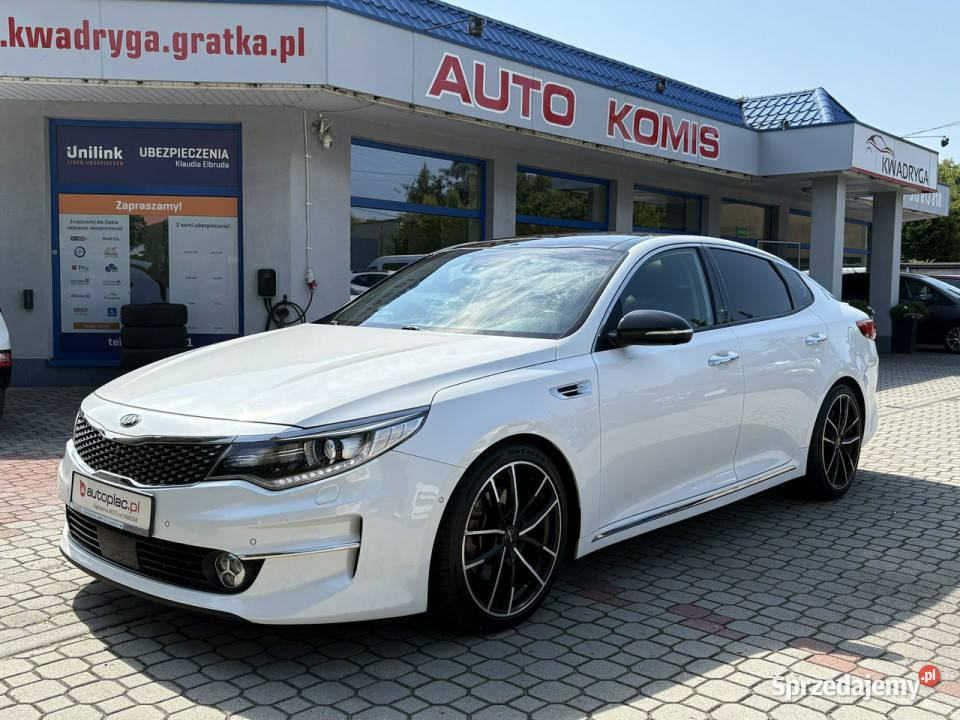 Kia Optima GT LineAutomatBiała PerłaPanorama III Tarnowskie Góry