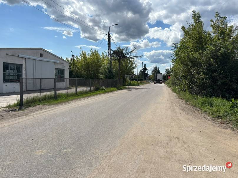 Nowa działka budowlana 1202 m2 Wesołej 166 m2 kanalizacja Nieruchomości Ostrów Mazowiecka