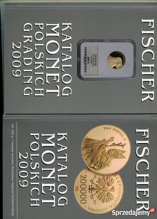 Katalog Monet Polskich 2009 Grading Fischer Szczecin