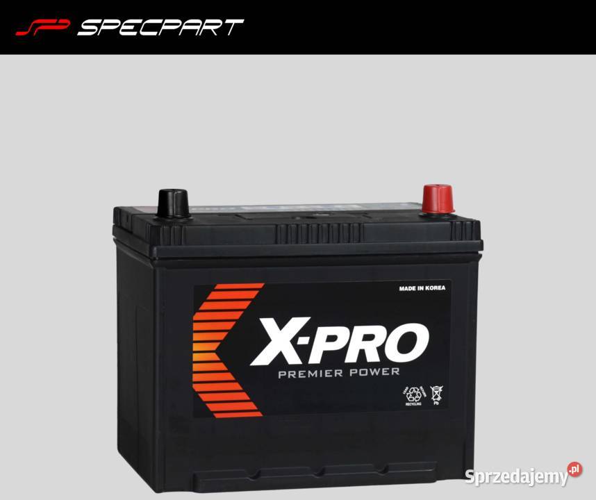 Akumulator XPRO 70Ah 600A EN Japan Prawy Plus Pozostałe łódzkie Łódź