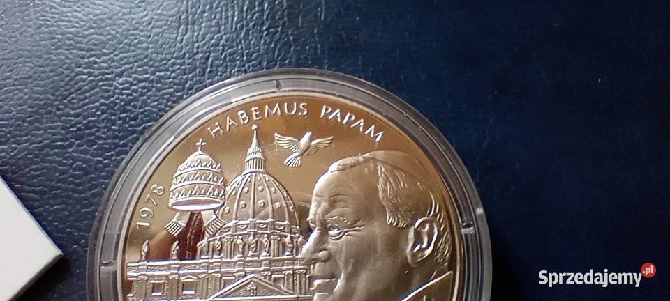 Stare monety Medal Jan Paweł II Zakon Maltański podkarpackie Lesko