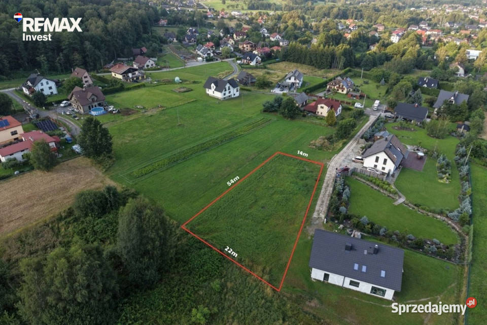 Działka z panoramą Beskidów S1 i Szczyrku Meszna