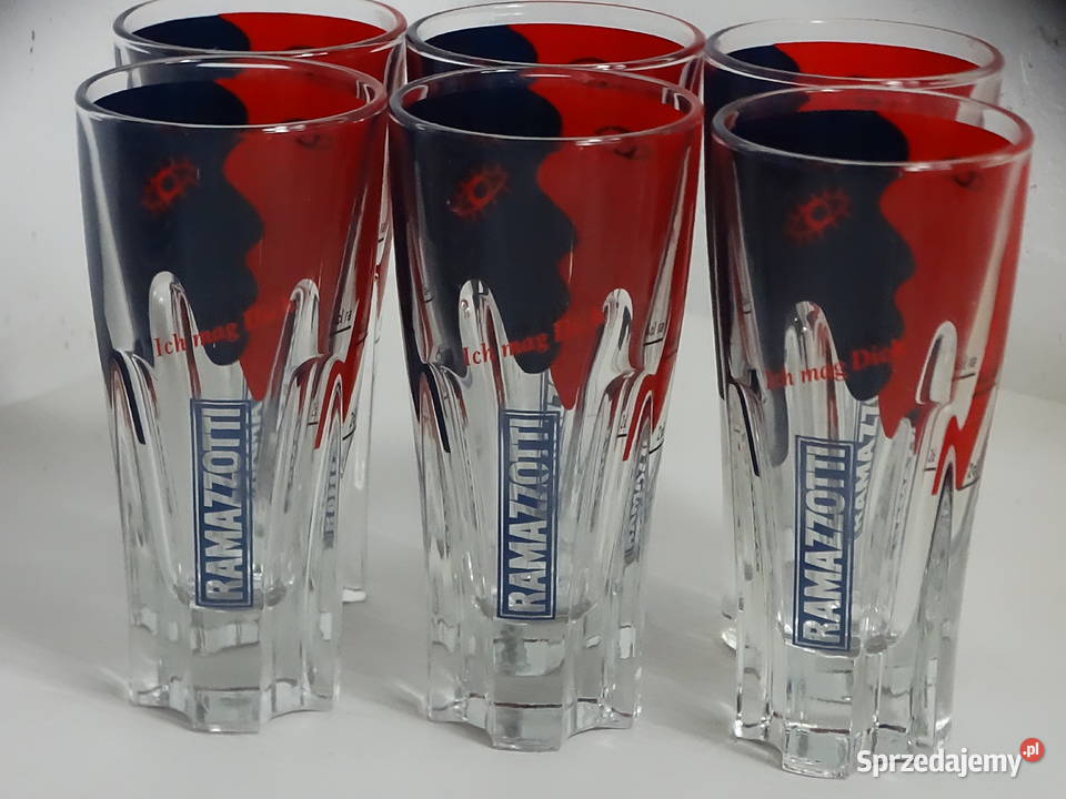 Kieliszki do shotów Ramazzotti Ich mag Dich