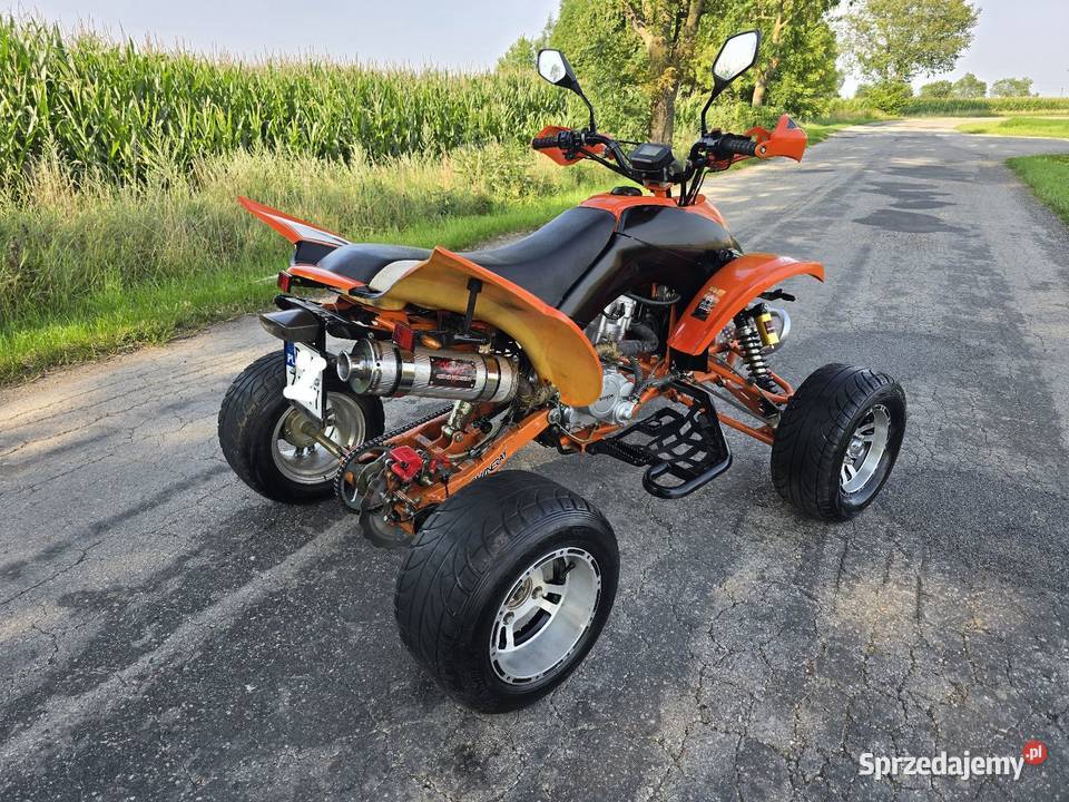 Quad Shineray 250cc 41r Ciecz Duża Rama Alufelgi nieuszkodzony