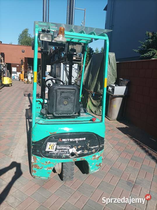 Wózek widłowy Mitsubishi EFB10A 30016UDZWIG 1200 Nowy Tomyśl sprzedam