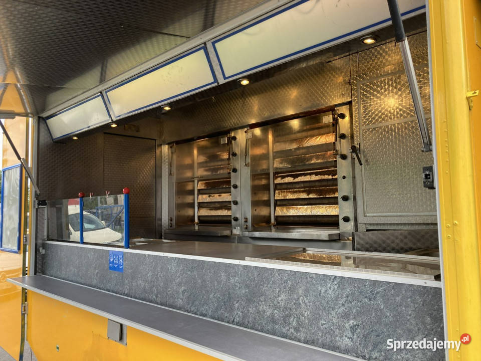 Mercedes Sprinter Autosklep Grill kurczak Syców