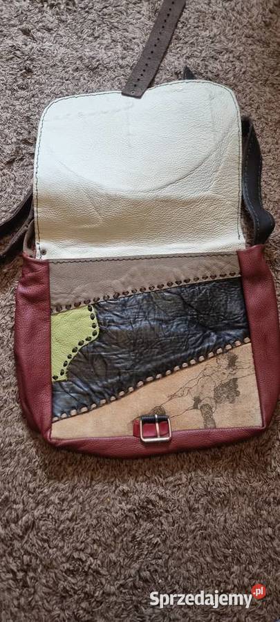 Torba niepowtarzalna retro handmade uortret