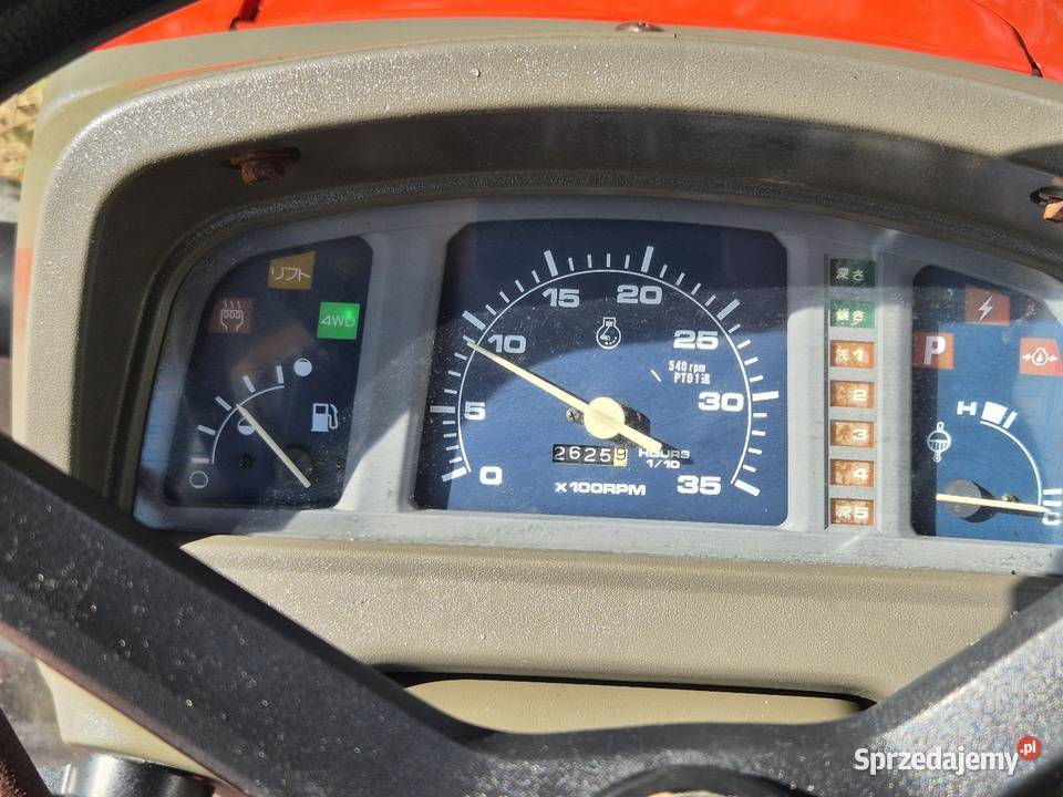 Traktorek YANMAR AF26D 26 44 Wspomaganie Yanmar Małuszyn