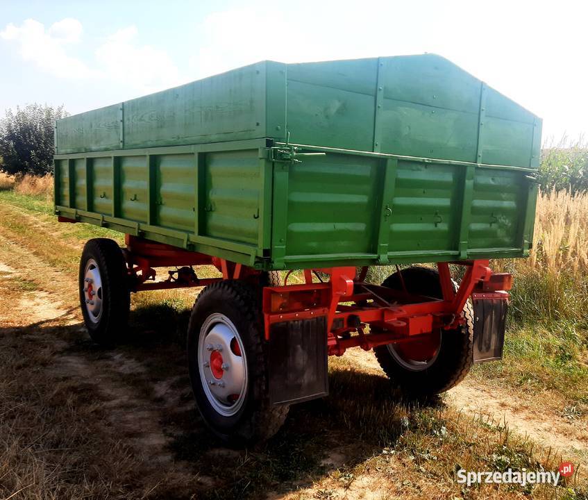 Przyczepa rolnicza D 44A Przyczepy rolnicze Maszyny rolnicze Pantalowice