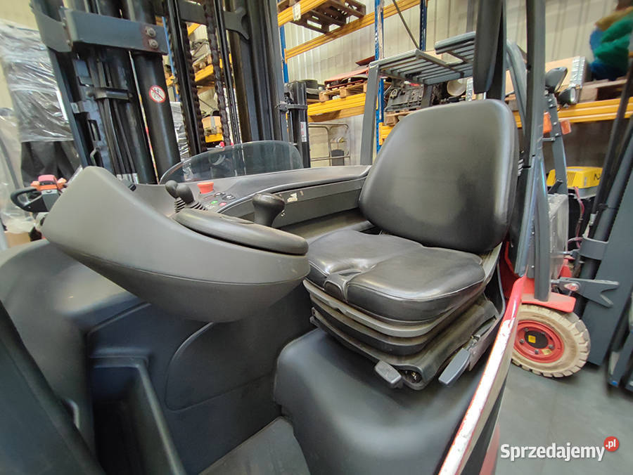 Wózek widłowy el reach truck Linde R1401 triplex Linde sprzedam