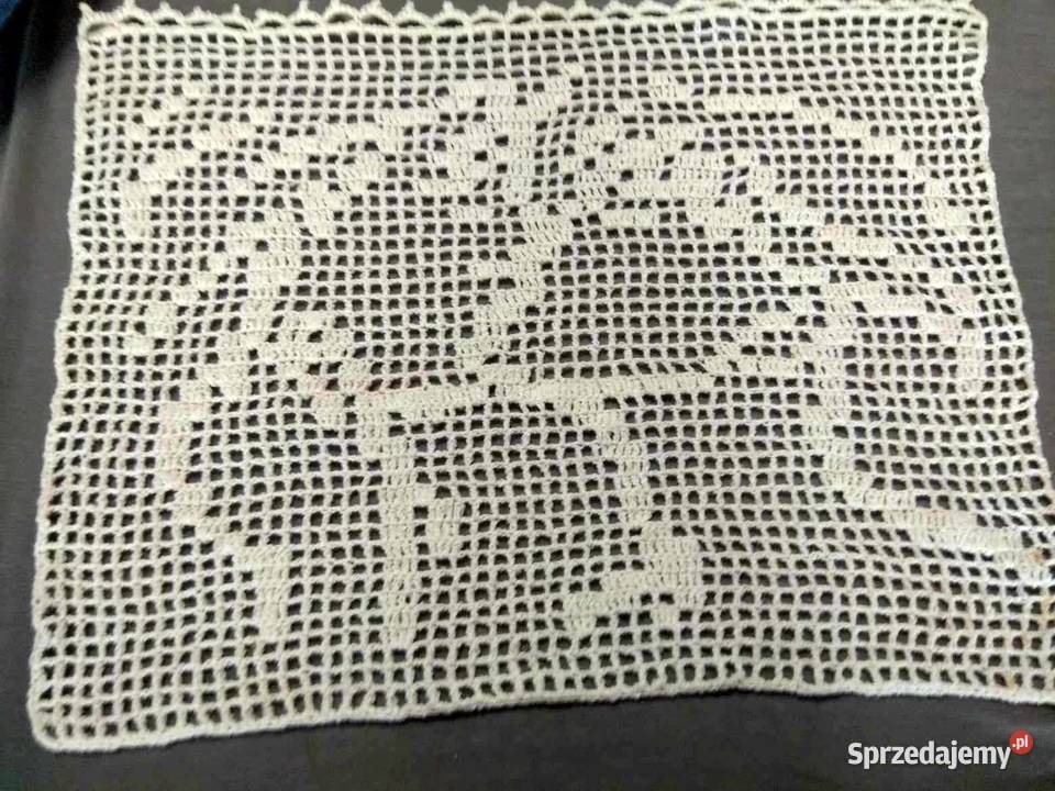 Ozdoba szydełkowa ok 64 x 49 Katowice