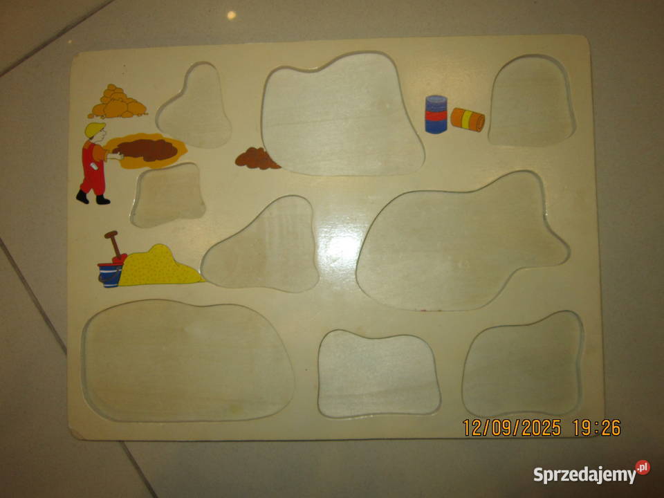 Drewniane puzleukładanka dzieci mazowieckie Warszawa sprzedam