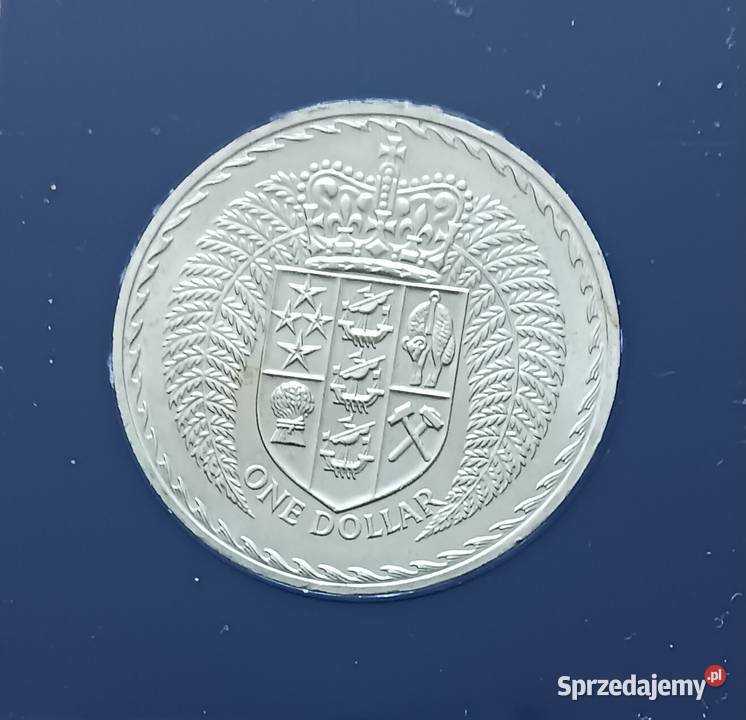1 Dolar Nowa Zelandia 1967 r Mennicze oryginał Konin
