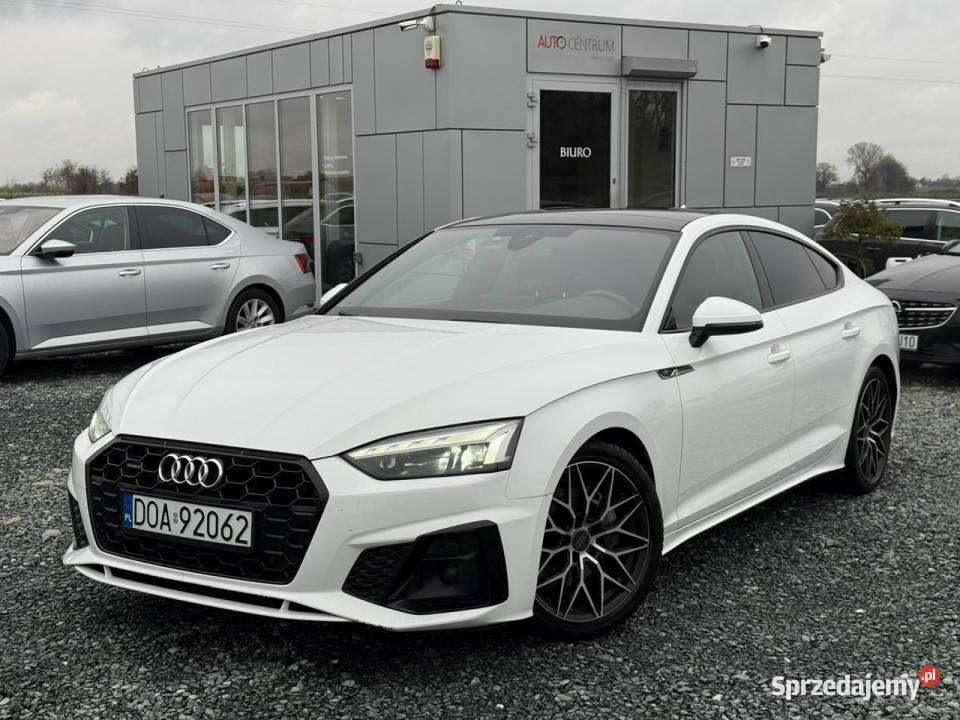 Audi A5 Sportback 20 TDI 190 SLine 40TDI Quattro wspomaganie kierownicy Motoryzacja Wojkowice