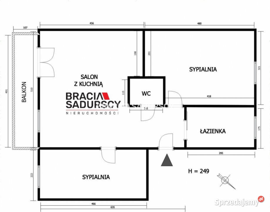 Mieszkanie Kraków 5667m2
