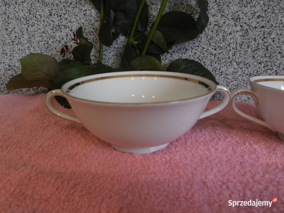 Porcelanowe bulionówki SELTMANN WEIDEN NORA 2 Raszków