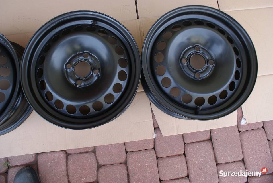 Stalowe 6Jx15 Opel Corsa D Nowe 4x100x566 ET39 Opony i felgi