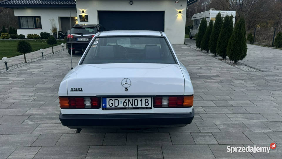 Mercedes W201 190 Benz 20 klima podgrzewane garażowany Gdańsk