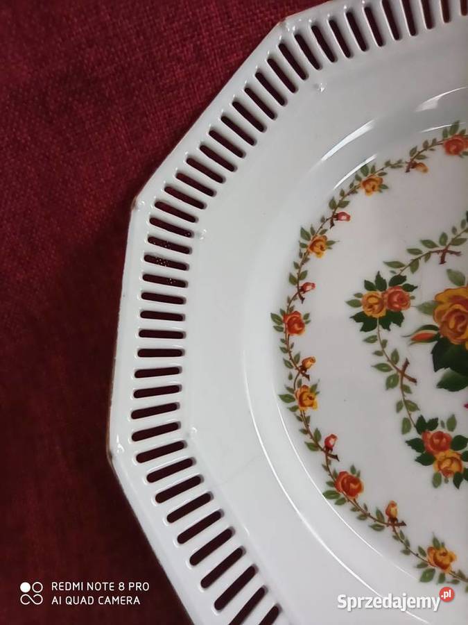 Patera z ażurem Schwarzenhammer BavariaGermany Gdańsk