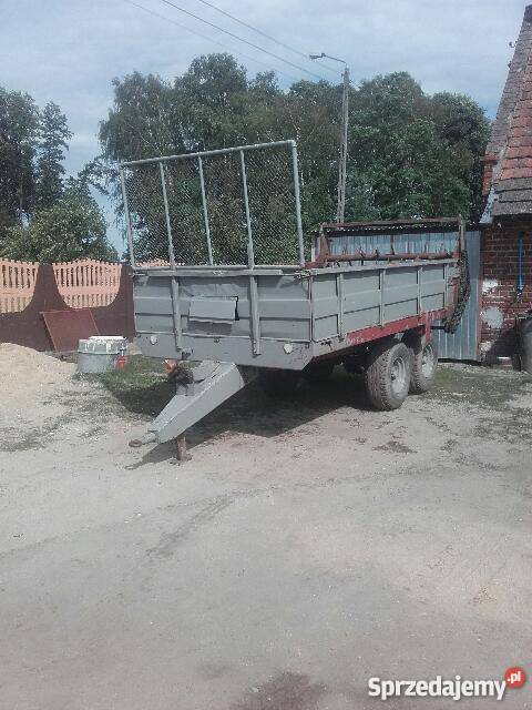Rozrzutnik obornika tandem 6 ton Pozostałe wielkopolskie Kępno