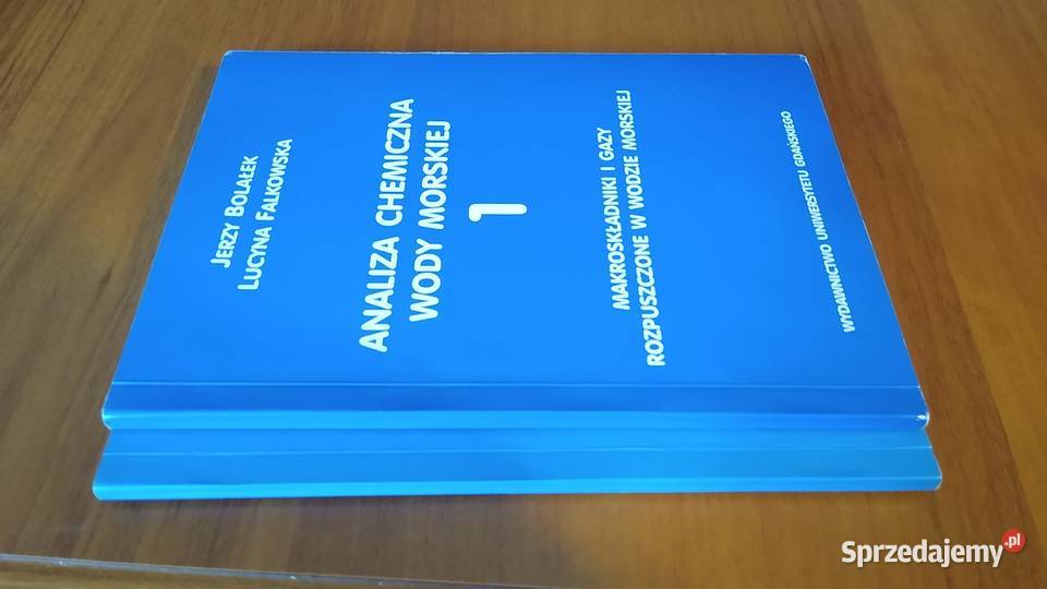 Analiza chemiczna wody morskiej12 Makroskładniki Gdańsk